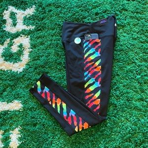 PINK V.S. - Ultimate Legging Rainbow Zebra Print